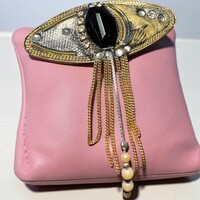 Vintage BROSS az 1980-as évekből, gyönyörű elegáns kitűző, pin szövetkabátra, blúzra, blézerre