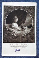 Baby Habsburg Otto Archduke - Zay family history IMPORTANT relic addressed to Countess Ugróczi Zay 1914