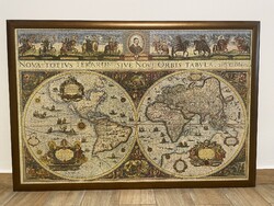 Historical world map, 1665 – Ravensburger – 3000-piece framed puzzle