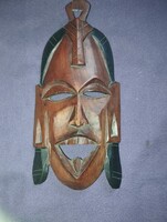Crafts, authentic Kenyan tribal mask, Tropical wood