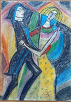 Scheiber signed painting