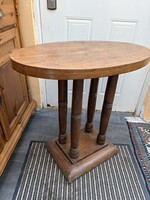 Oval Brown Table 79/78x48 for Sale in Budapest 17 District for 26,000 HUF