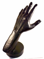 Large Female Hand ... Cast Iron Jewelry Holder Sculpture!
