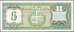 5 florin 1986 Aruba UNC