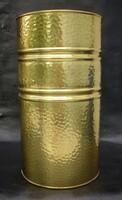 Copper Umbrella Stand, Hand-Hammered