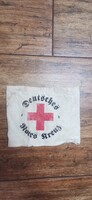 Repro , második világháborús (WWII) Német Vöröskeresztes (Deutsches Rotes Kreuz - DRK) karsza