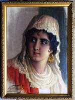 Friedlinger Jenő 1890- ? With certificate of authenticity and invoice