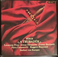 Giuseppe Verdi: A trubadúr (Il trovatore) – 3 LP díszdobozos bakelit album (Melogyija)