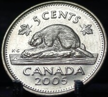 Kanada 5 cent, 2005 F01G7
