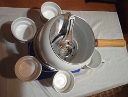 Swiss Fondue Set Never Used, Ready to Ship. Great Gift Idea