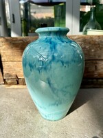 Zsolnay Large Base Glaze Vase
