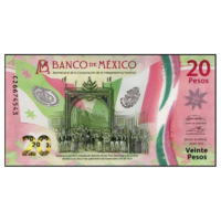Mexico, 20 pesos 2022 UNC