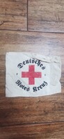 Repro második világháborús (WWII) Német Vöröskeresztes (Deutsches Rotes Kreuz - DRK) karszalag.
