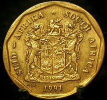 Dél-Afrika 50 cent, 1991 F02H4