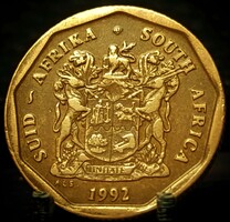 Dél-Afrika 50 cent, 1992 F02H3V+