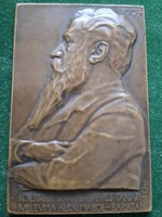 Fülöp Ö. Beck: Koessler János composer 1907, plaque
