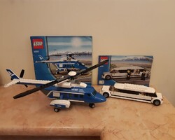 LEGO City 3222 (Helicopter and Limousine) - Like New