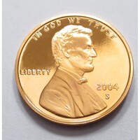 USA, 1 cent 2004 S PP UNC bronze