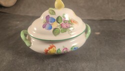 Herendi lemon-handled footed bonbonnier 594