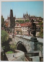 Képeslap, Csehország, Prága,vár, kastély (K7)
