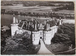 Képeslap, Franciaország, Chaumont,vár, kastély (K7)