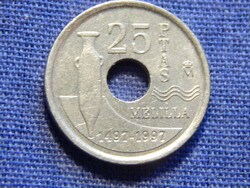 Spanyolország 25 Pesetas 1997