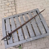17. szd-i nyugati típusú Vallon kard, török kiűzés fegyvere