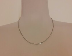 Twisted Silver Necklace