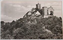 Képeslap, Németország, Eisenach, vár (K7)