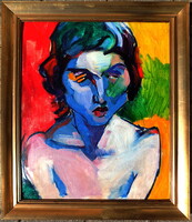 Unknown Hungarian painter: mid-first half of the 20th century, guaranteed with original invoice