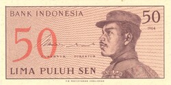 50 sen 1964 Indonézia UNC