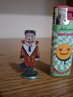 Metal Kühn Zinn Circus Animal Tamer, Ringmaster. Signed