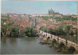 Képeslap, Csehország, Prága,vár, kastély (K7)