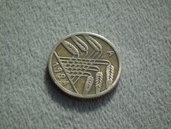 Németország, weimari 5 Pfennig (Rentenpfennig), 1924 A