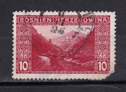 1906 Bosznia-Hercegovina 10h Pecsételt Bélyeg