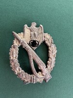 2. világháborús Gyalogsági rohamjelvény , Német kitüntetés, WW2 .