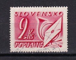 1942 Szlovákia 2Ks Illeték Bélyeg
