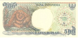 500 rupia rupiah 1992 Indonézia UNC