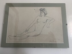 Peck Paula - Női akt 1907 .