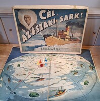 North Pole Goal! - Rare, vintage Hungarian board game