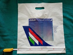 Malév Hungarian Airlines Budapest Airport Duty Free Shop plastic item bag
