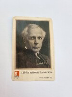 BARTÓK JUBILEUM kártyanaptár 2006  - 125 éve született Bartók Béla