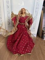 Beautiful Large Angel in Red and Gold Robe
