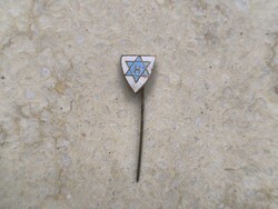 Zionist enameled badge