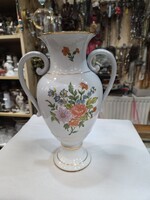Hollóházi porcelán váza