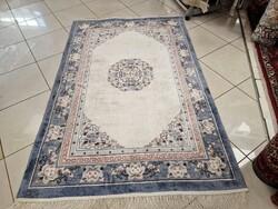 Exclusive 122x190 Hand-Knotted Bamboo Silk Rug in Beautiful Condition MZ541