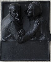 Telcs Ede: ,,Mikor én még legény voltam" 1900, kisplasztika