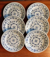 Jäger porcelán süteményes tányér ,6db.