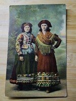 Mezőkövesdi népviselet, "Baross" nyomda kiadása Eger,  postatiszta