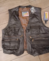Leather vest size M, new with tags 11,500 HUF